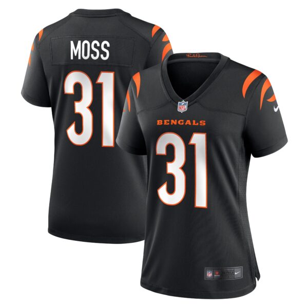 Zack Moss Cincinnati Bengals Nike Women’s Game Jersey – Black
