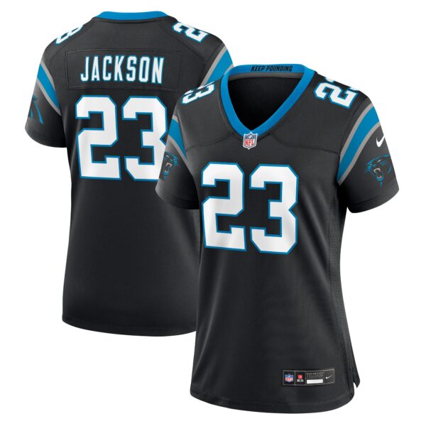 Dane Jackson Carolina Panthers Nike Women’s Game Jersey – Black