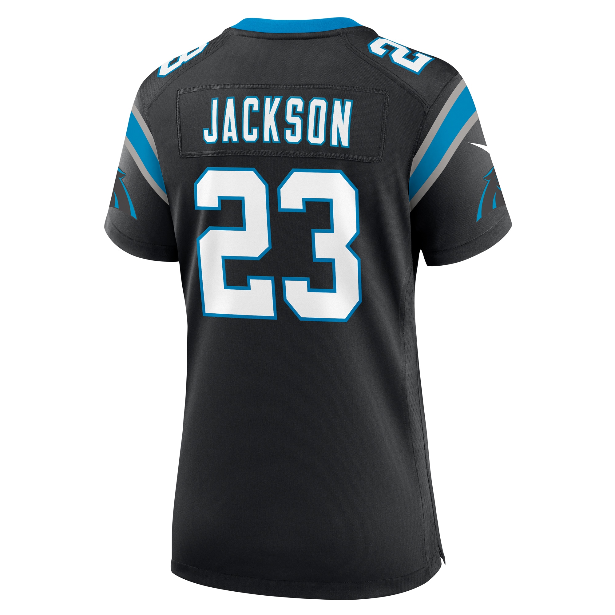 Dane Jackson Carolina Panthers Nike Women’s Game Jersey – Black - Image 3