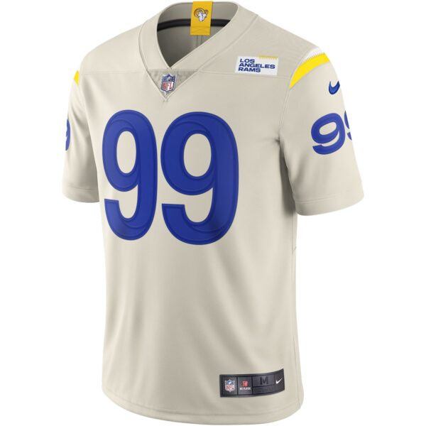 Aaron Donald Los Angeles Rams Nike Vapor Limited Jersey – Bone