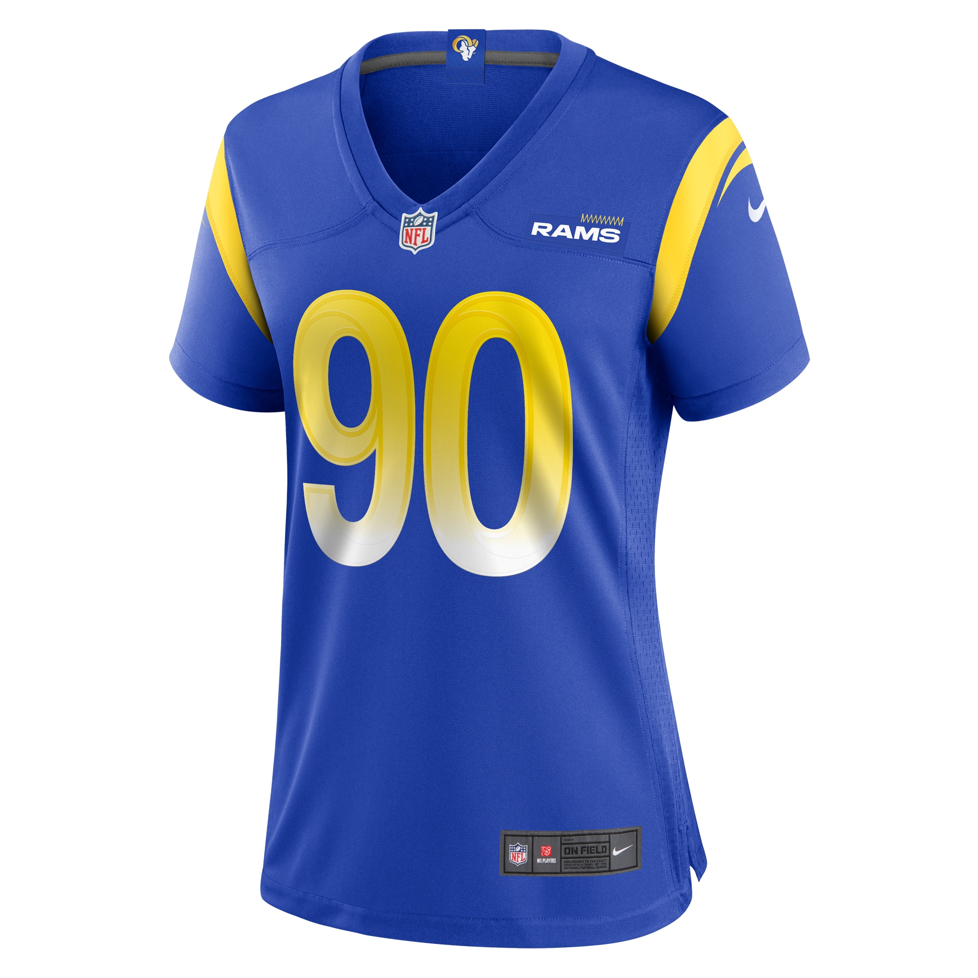 Tyler Davis Los Angeles Rams Nike Women’s Game Jersey – Royal - Image 2