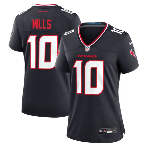 Davis Mills Houston Texans Nike Women’s Team Game Jersey – Navy