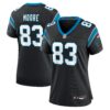 David Moore Carolina Panthers Nike Women’s Game Jersey – Black