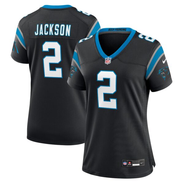 Mike Jackson Carolina Panthers Nike Women’s Game Jersey – Black