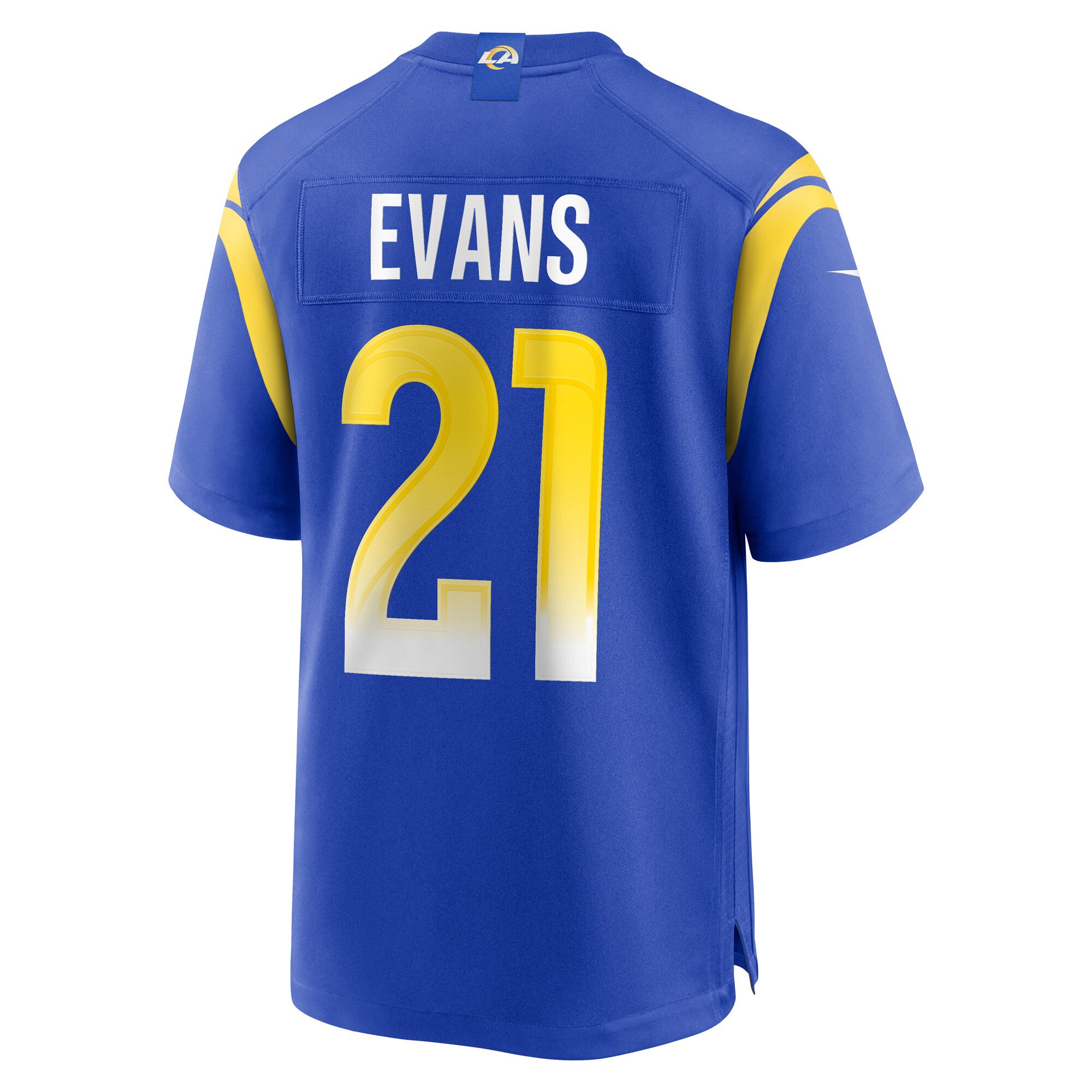 Zach Evans Los Angeles Rams Nike Home Game Jersey – Royal - Image 3