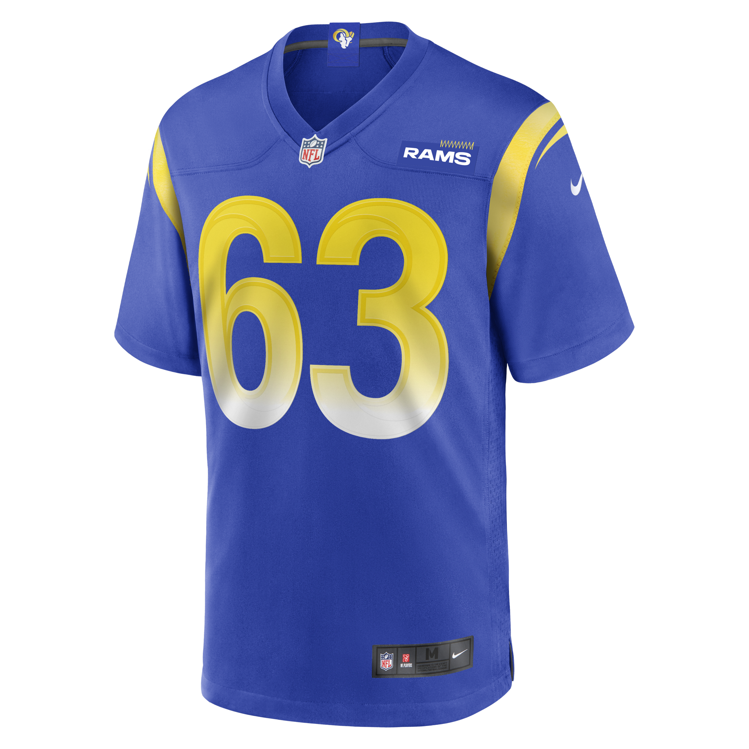 Grant Miller Los Angeles Rams Nike Game Jersey – Royal