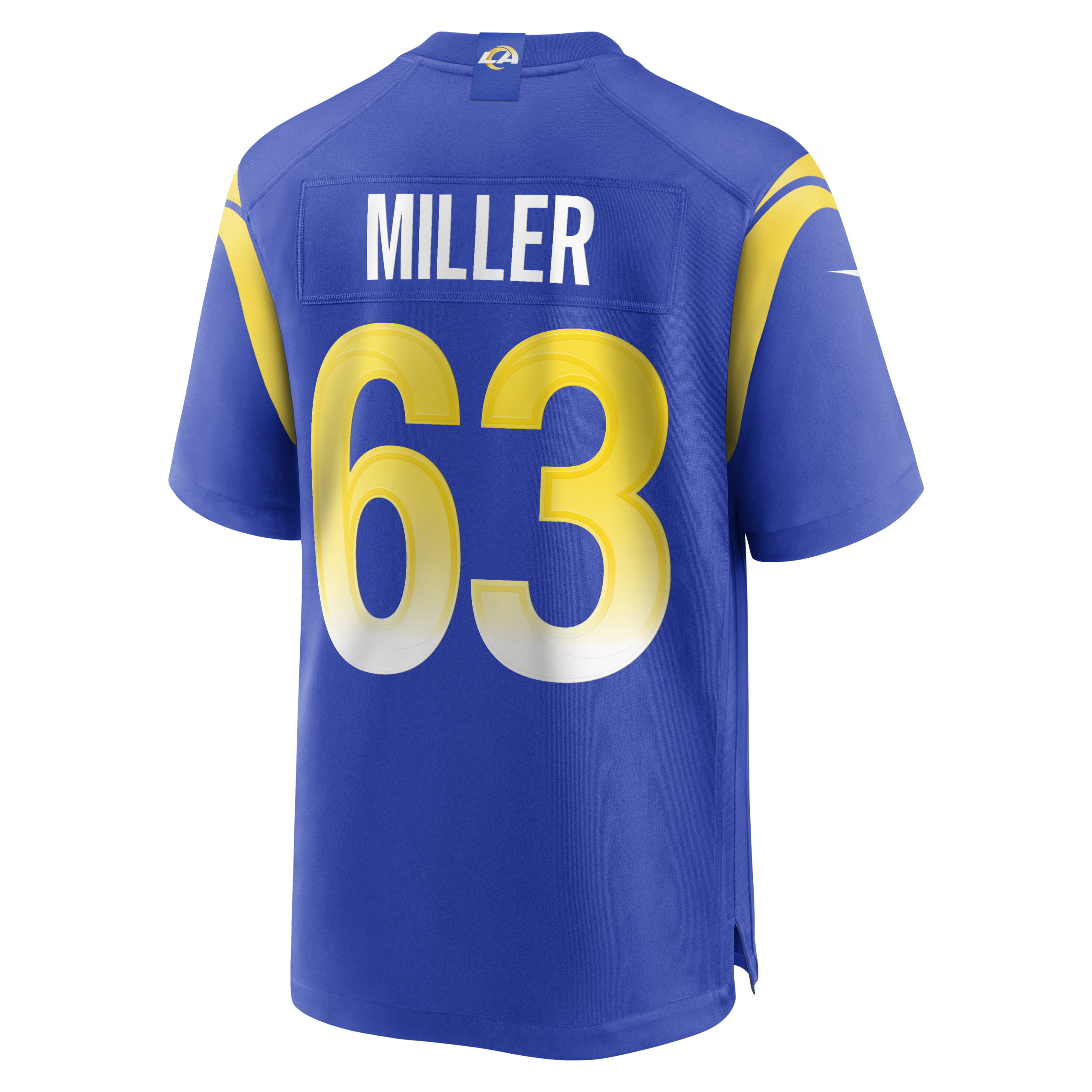 Grant Miller Los Angeles Rams Nike Game Jersey – Royal - Image 2