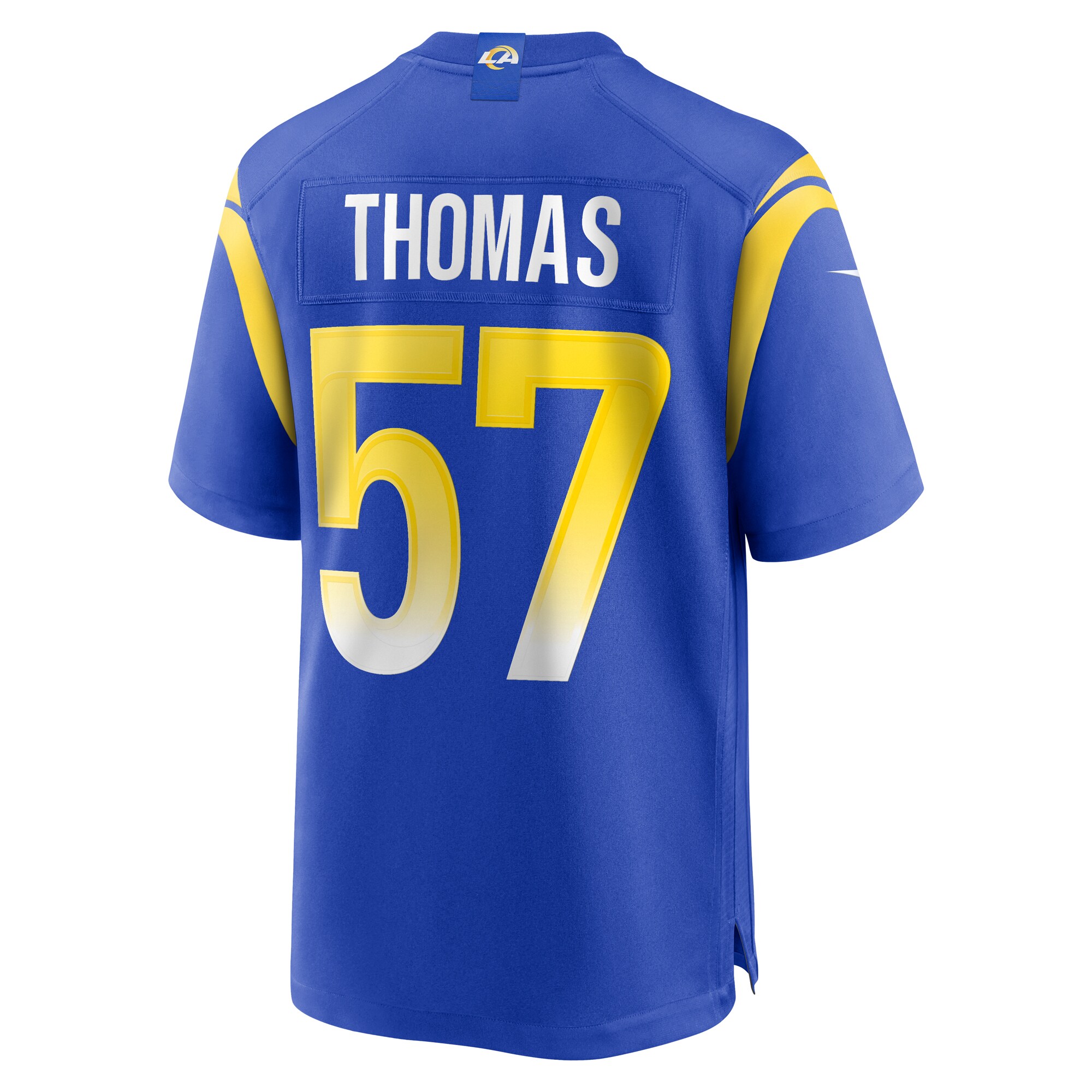 Zachary Thomas Los Angeles Rams Nike Team Game Jersey – Royal