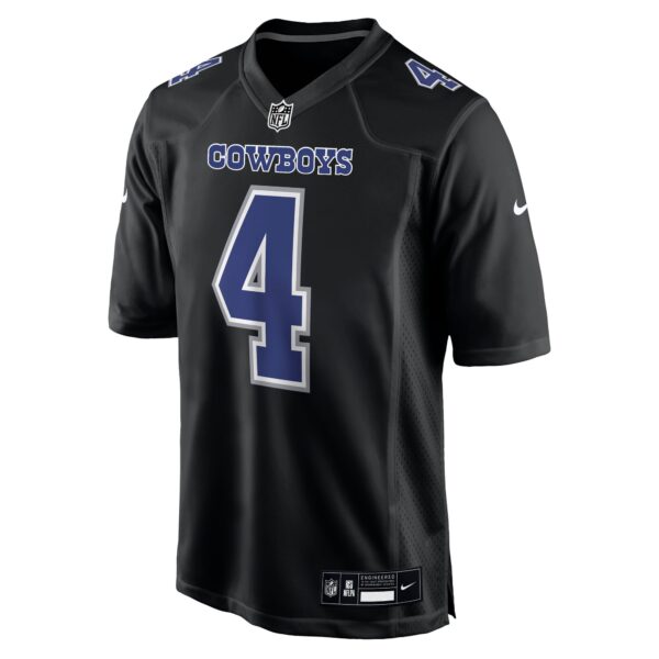 Dak Prescott Dallas Cowboys Nike Fashion Game Jersey – Carbon Black