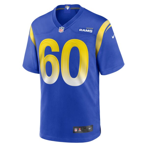 Logan Bruss Los Angeles Rams Nike Game Player Jersey – Royal