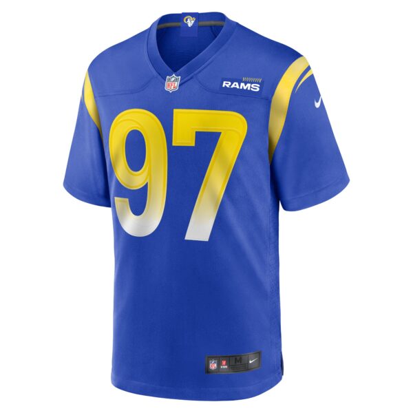 Michael Hoecht Los Angeles Rams Nike Game Player Jersey – Royal
