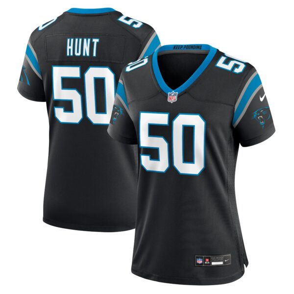 Robert Hunt Carolina Panthers Nike Women’s Game Jersey – Black