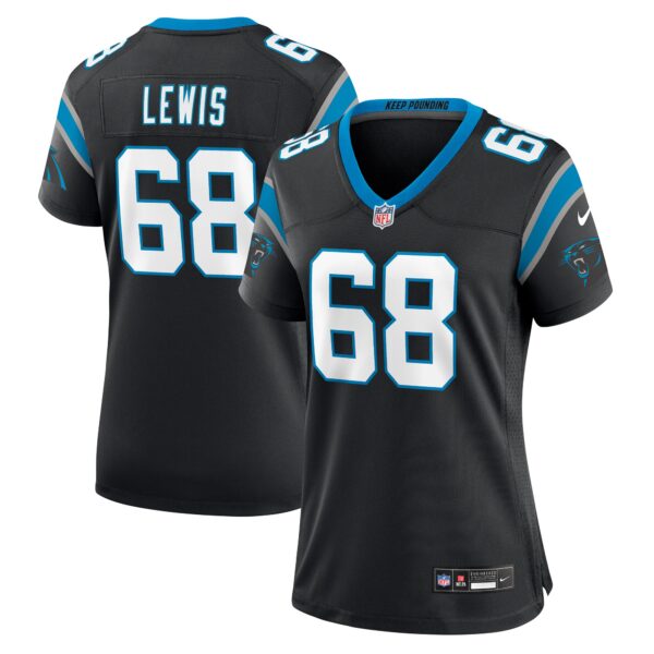 Damien Lewis Carolina Panthers Nike Women’s Game Jersey – Black