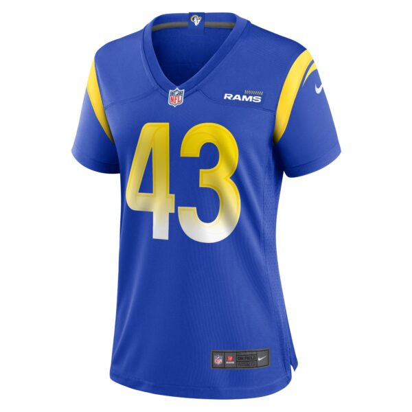 Joshua Karty Los Angeles Rams Nike Women’s Game Jersey – Royal