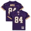 Randy Moss Minnesota Vikings Mitchell & Ness Male Preschool 1998 Retired Legacy Jersey – Purple