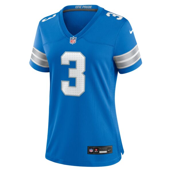 Jack Fox Detroit Lions Nike Women’s Team Game Jersey – Blue