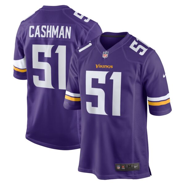 Blake Cashman Minnesota Vikings Nike Team Game Jersey – Purple