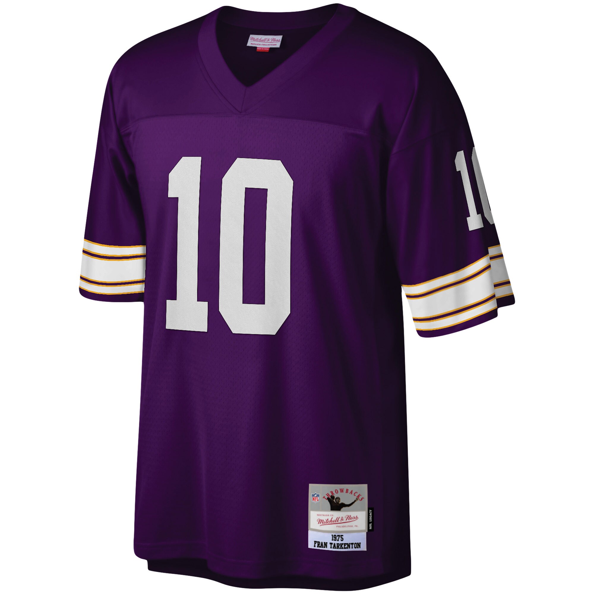 Fran Tarkenton Minnesota Vikings Mitchell & Ness Legacy Jersey – Purple - Image 2