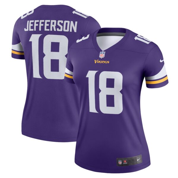 Justin Jefferson Minnesota Vikings Nike Women’s Legend Jersey – Purple