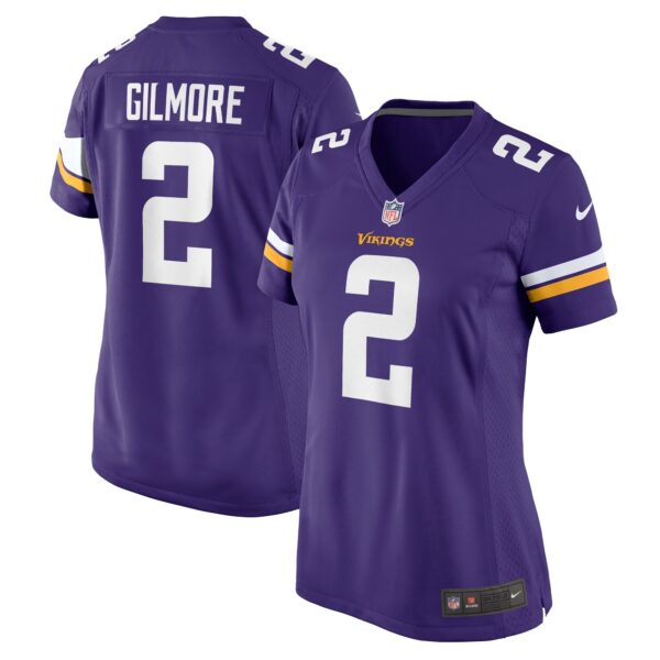 Stephon Gilmore Minnesota Vikings Nike Women’s Game Jersey – Purple
