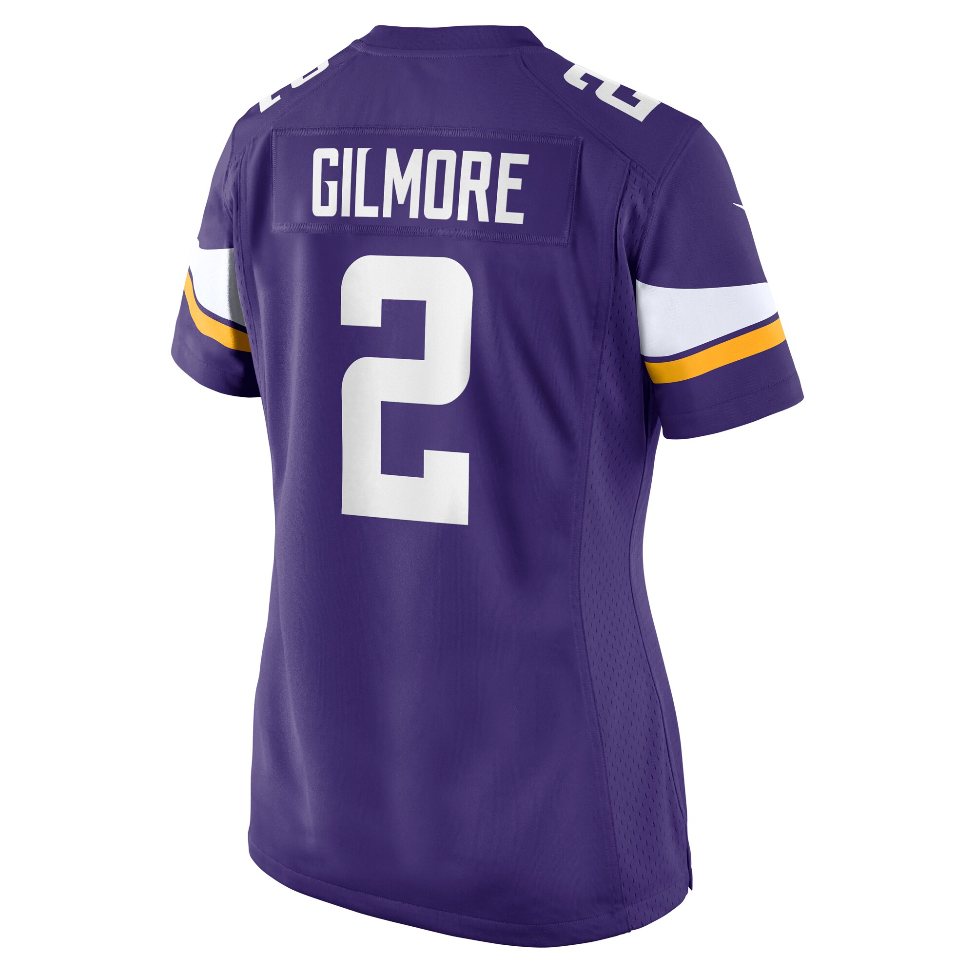 Stephon Gilmore Minnesota Vikings Nike Women’s Game Jersey – Purple - Image 3