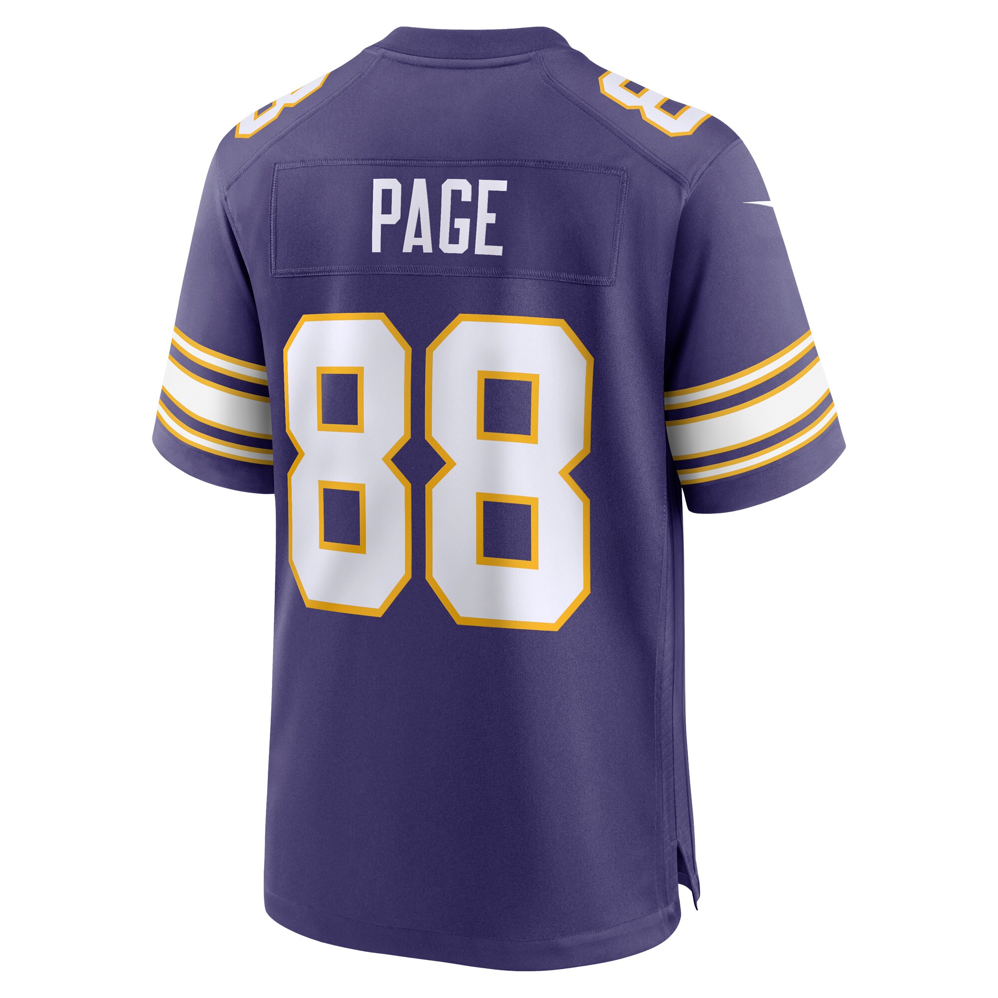Alan Page Minnesota Vikings Nike Classic Retired Player Jersey – Purple - Image 2