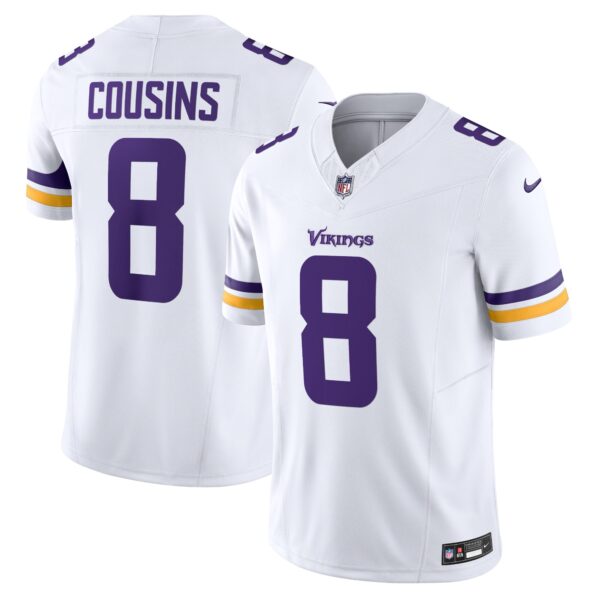 Kirk Cousins Minnesota Vikings Nike Vapor F.U.S.E. Limited Jersey – White