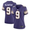 J.J. McCarthy Minnesota Vikings Nike Women’s 2nd Alternate 2024 NFL Draft First Round Pick Player Game Jersey – Purple