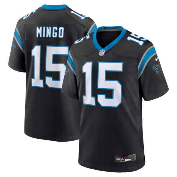 Jonathan Mingo Carolina Panthers Nike Game Jersey – Black