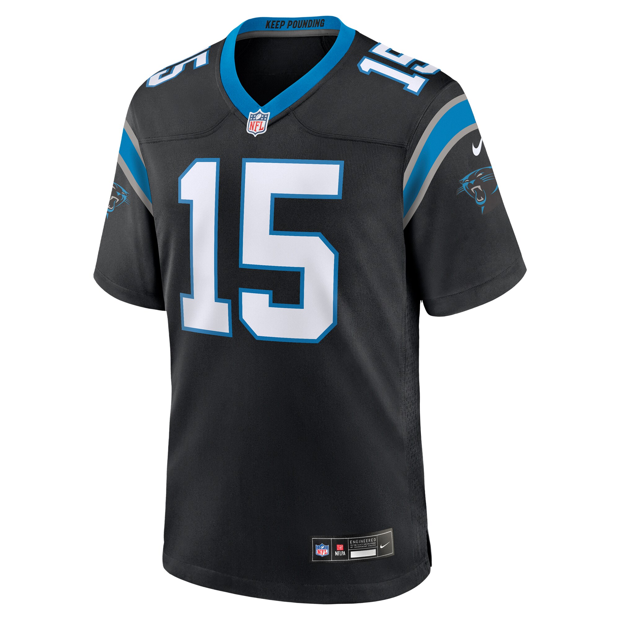 Jonathan Mingo Carolina Panthers Nike Game Jersey – Black - Image 2
