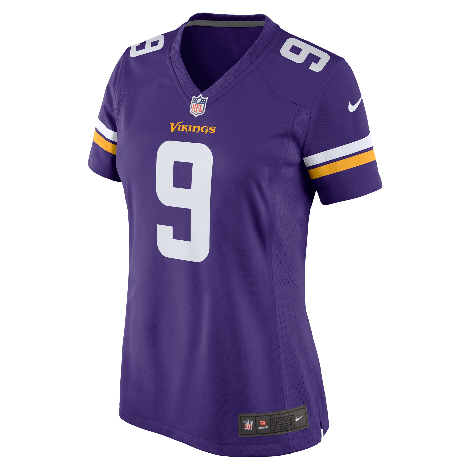 J.J. McCarthy Minnesota Vikings Nike Women’s 2024 NFL Draft First Round Pick Player Game Jersey – Purple - Image 2