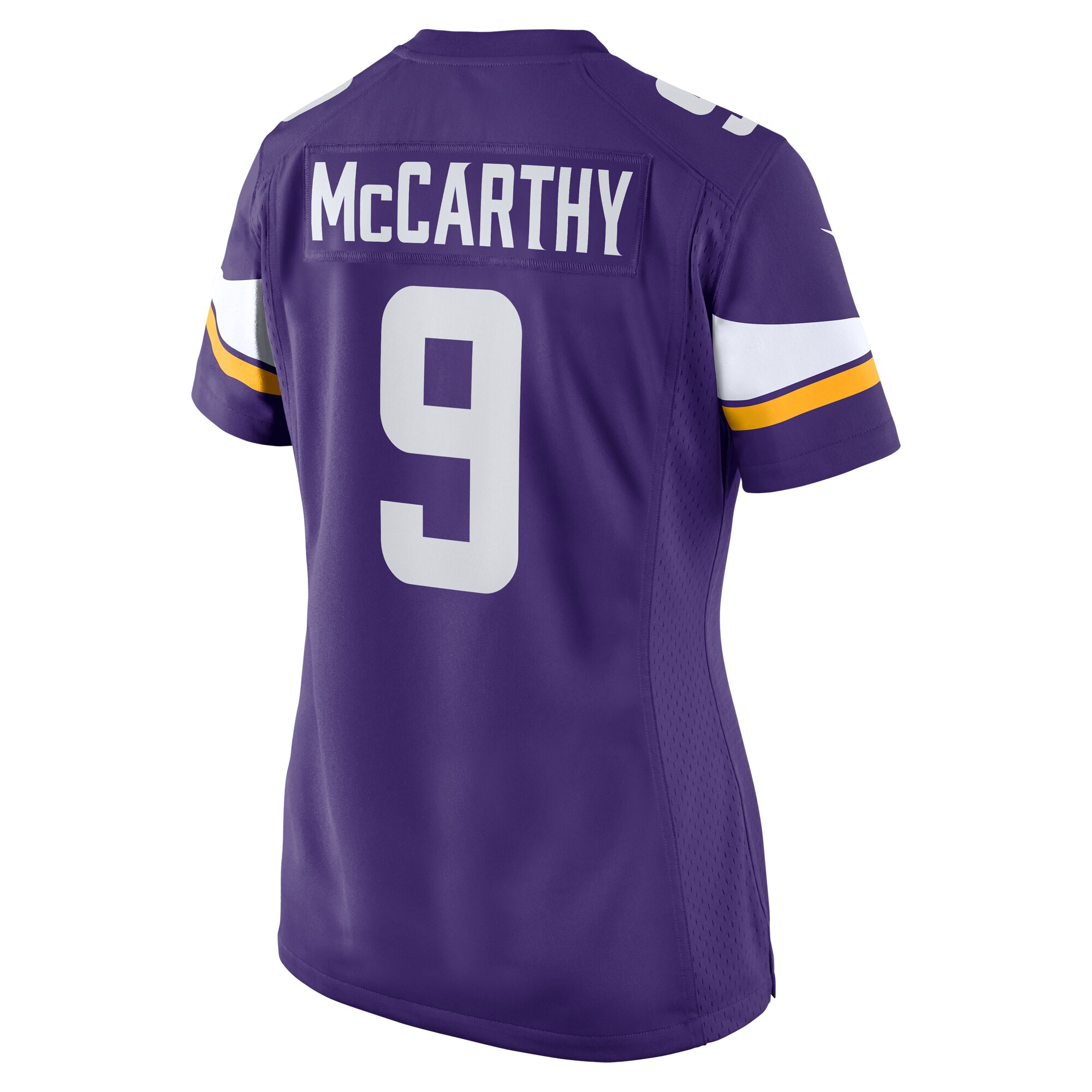 J.J. McCarthy Minnesota Vikings Nike Women’s 2024 NFL Draft First Round Pick Player Game Jersey – Purple - Image 3