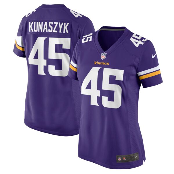 Jordan Kunaszyk Minnesota Vikings Nike Women’s Game Jersey – Purple