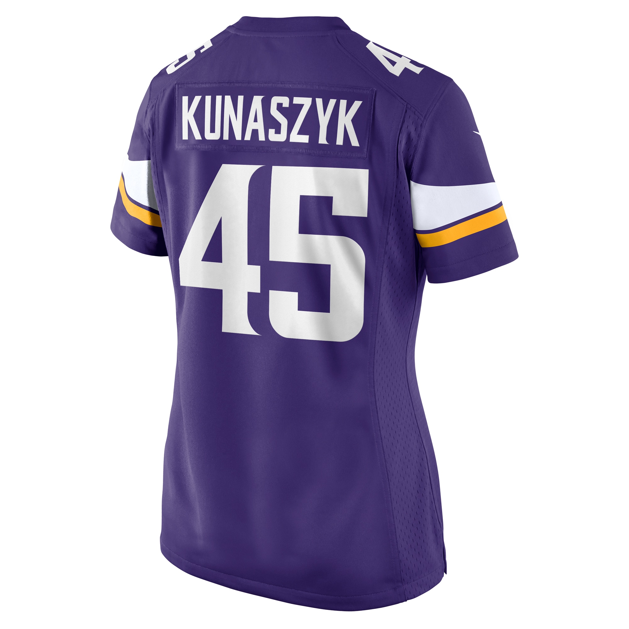 Jordan Kunaszyk Minnesota Vikings Nike Women’s Game Jersey – Purple - Image 3