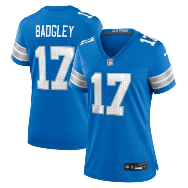 Michael Badgley Detroit Lions Nike Women’s Team Game Jersey – Blue