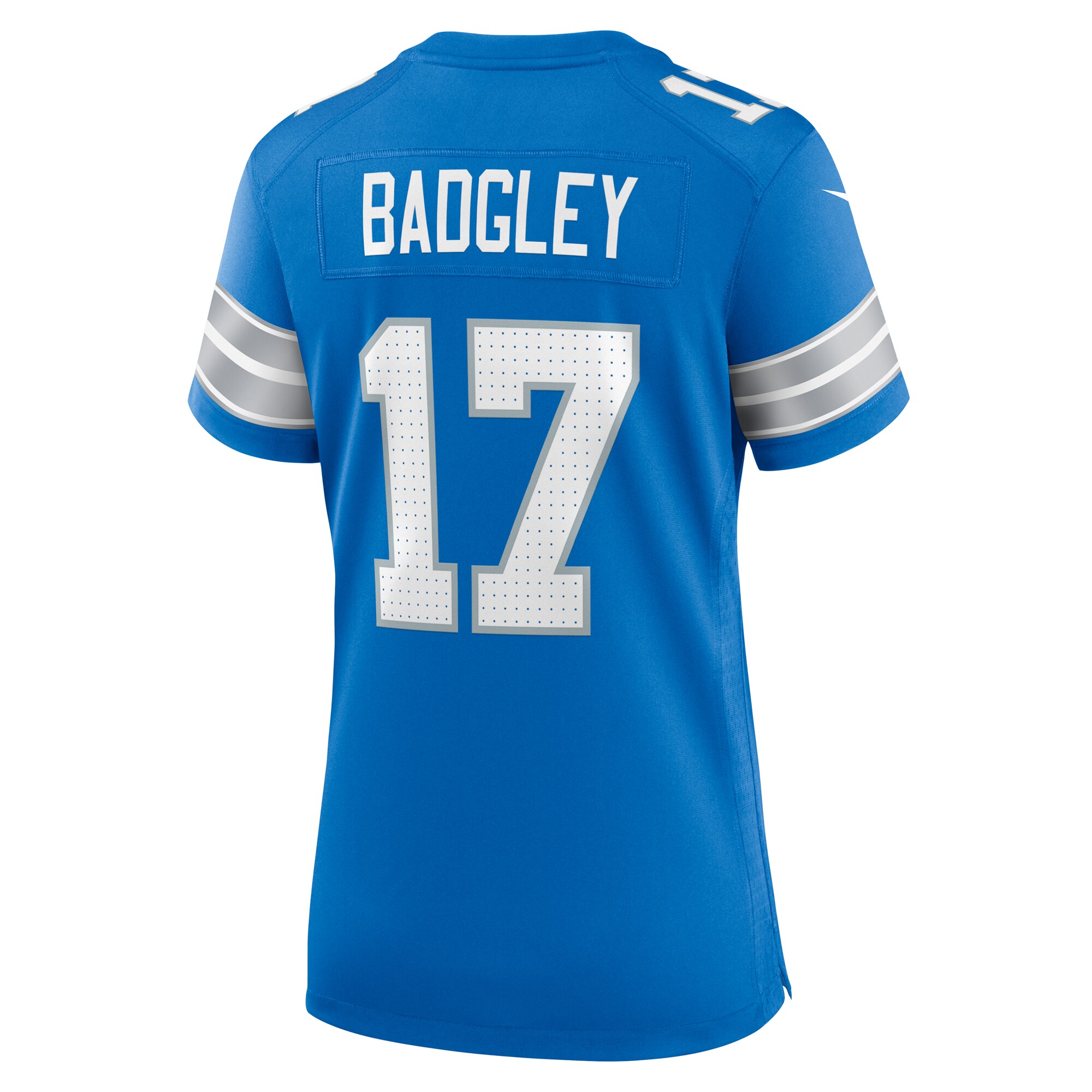 Michael Badgley Detroit Lions Nike Women’s Team Game Jersey – Blue - Image 3