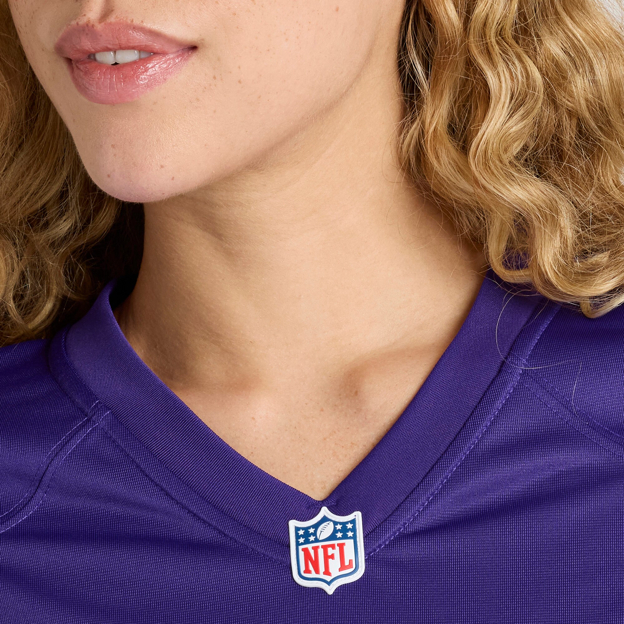 Jalen Redmond Minnesota Vikings Nike Women’s Game Jersey – Purple - Image 3
