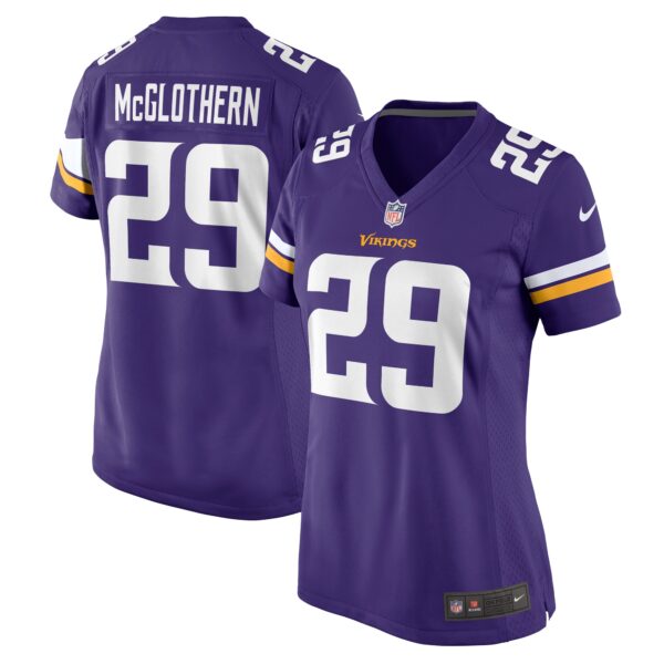 Dwight McGlothern Minnesota Vikings Nike Women’s Game Jersey – Purple
