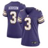 Jordan Addison Minnesota Vikings Nike Women’s Classic Player Game Jersey – Purple