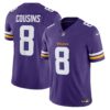 Kirk Cousins Minnesota Vikings Nike Vapor F.U.S.E. Limited Jersey – Purple