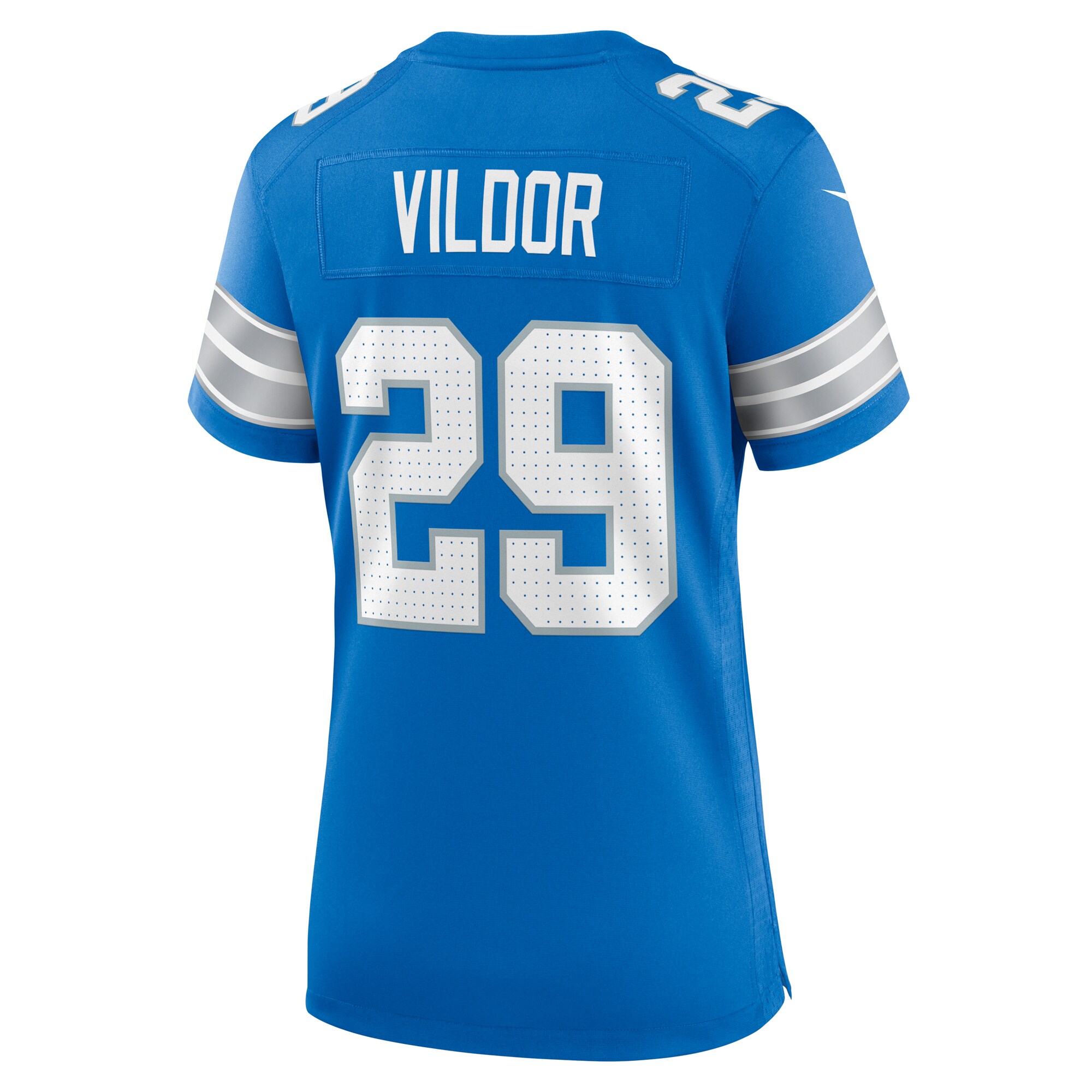 Kindle Vildor Detroit Lions Nike Women’s Team Game Jersey – Blue - Image 3