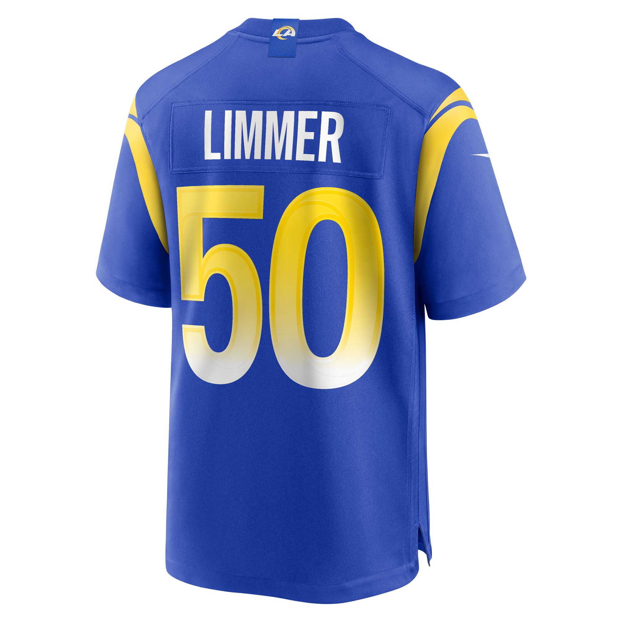 Beaux Limmer Los Angeles Rams Nike Team Game Jersey – Royal - Image 3