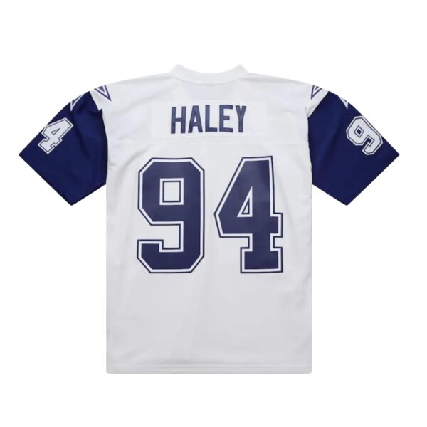 Charles Haley Dallas Cowboys Mitchell & Ness 1994 Alternate Legacy Jersey – White