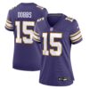 Joshua Dobbs Minnesota Vikings Nike Women’s Alternate Game Jersey – Purple