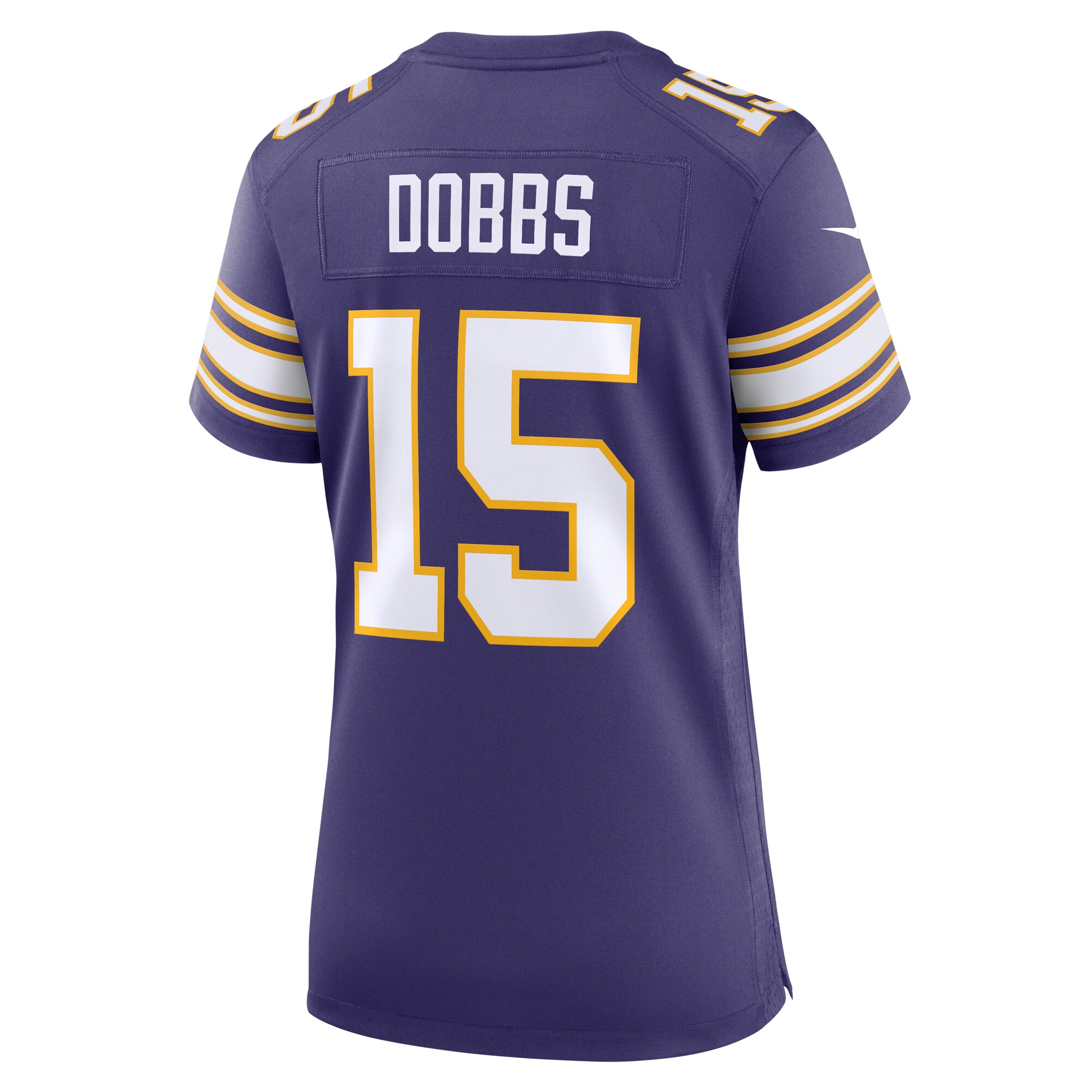 Joshua Dobbs Minnesota Vikings Nike Women’s Alternate Game Jersey – Purple - Image 2