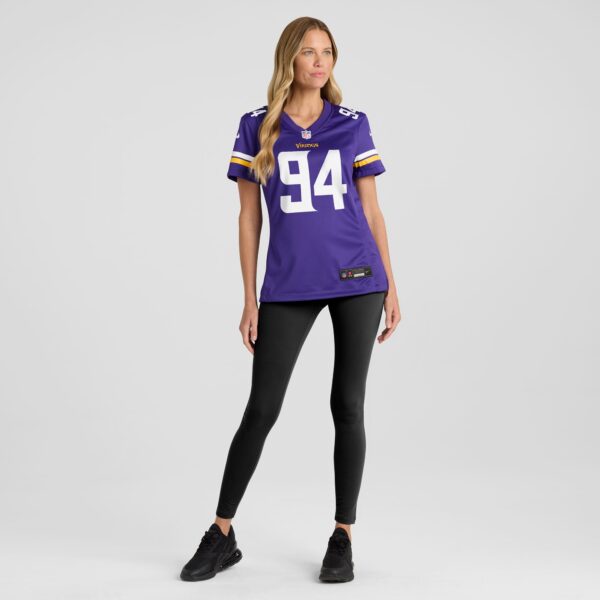 Taki Taimani Minnesota Vikings Nike Women’s Game Jersey – Purple