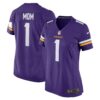 Number 1 Mom Minnesota Vikings Nike Women’s Game Jersey – Purple