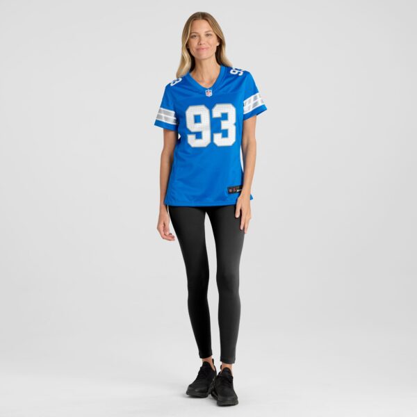 Josh Paschal Detroit Lions Nike Women’s Team Game Jersey – Blue