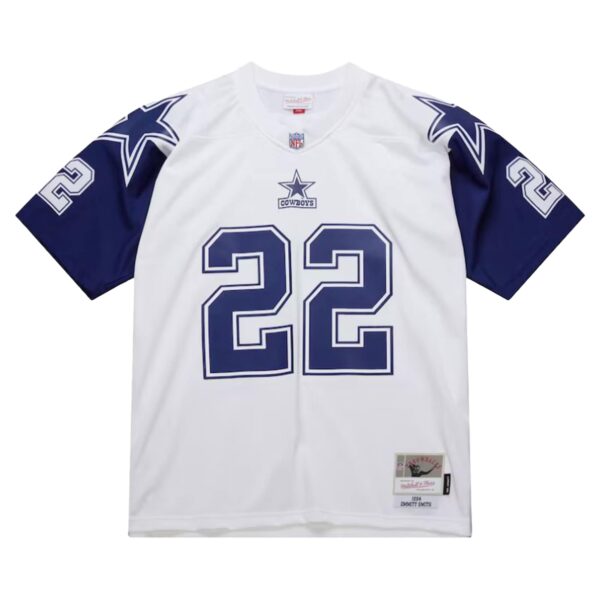 Emmitt Smith Dallas Cowboys Mitchell & Ness 1994 Alternate Legacy Jersey – White
