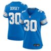 Khalil Dorsey Detroit Lions Nike Women’s Team Game Jersey – Blue
